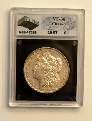 1887 Morgan Silver Dollar photo