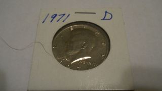 1971 - D 50c Kennedy Half Dollar B photo
