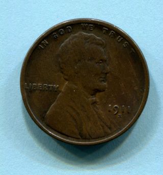 1911 - S Lincoln Cent Vg Better Date Estate Find photo
