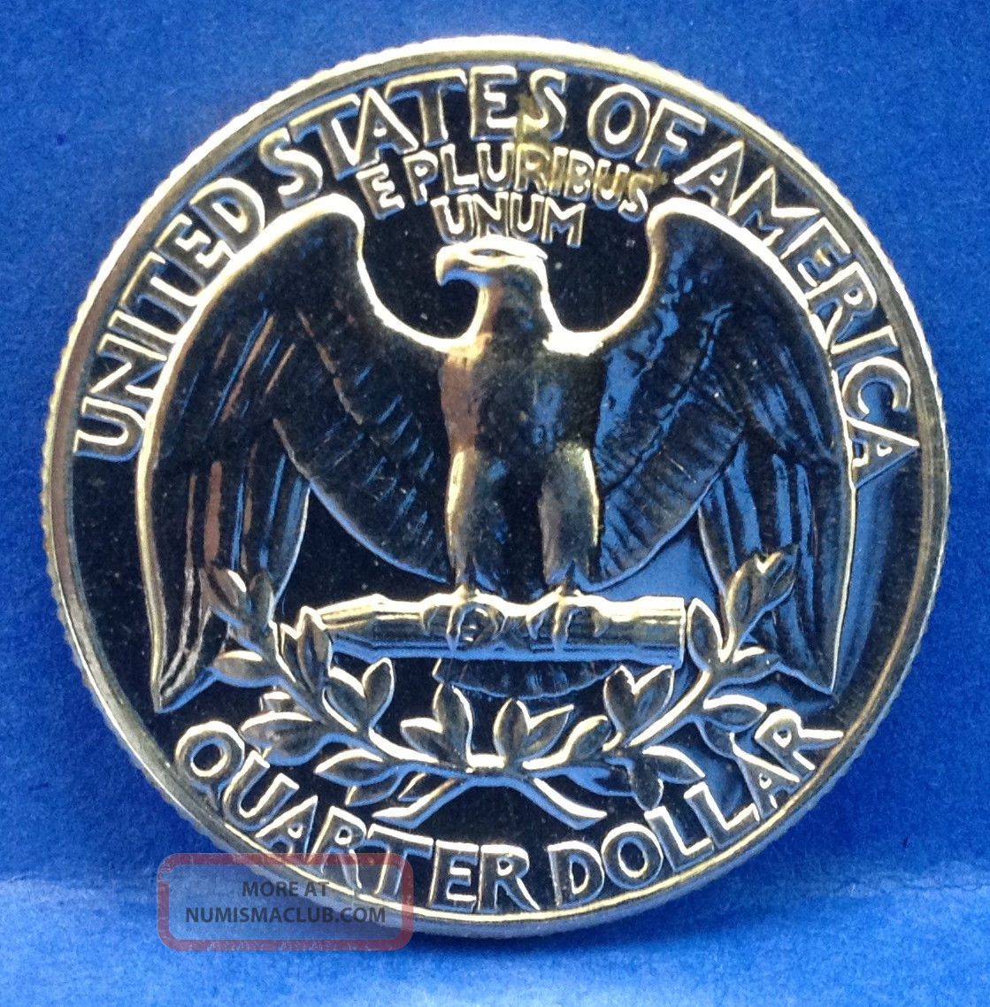 1961 P Silver Washington Quarter Uncirculated Coin 90