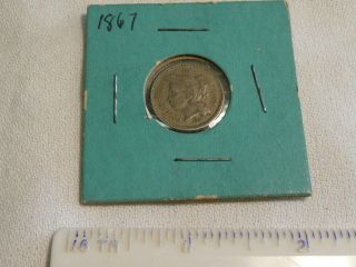 1867 Three Cent Nickel photo
