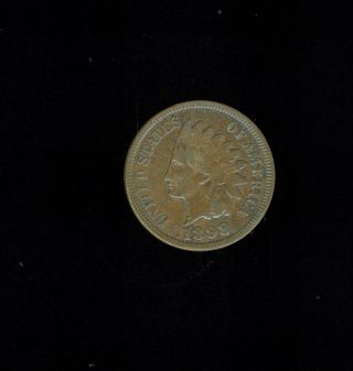 Ef 1898 Indian Head Cent. . photo