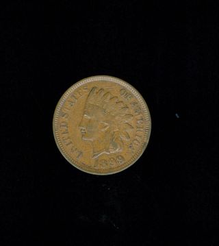 Ef 1899 Indian Head Cent. . photo
