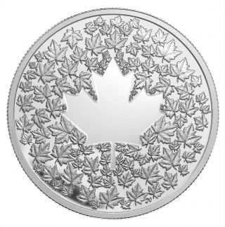2013 Canada $3 Maple Leaf Impression Fine Silver Coin (no Tax) Rare Mintage photo