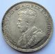 1917 Twenty - Five Cents Ef - 40 Canada 25¢ Beauty King George V Quarter Coins: Canada photo 3