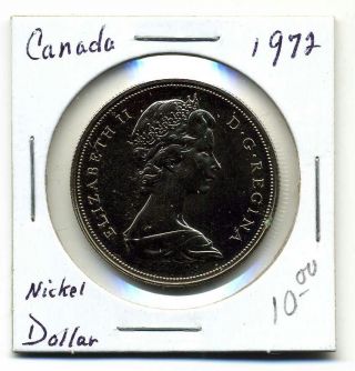 Canada Dollar 1972,  Bu Pl photo