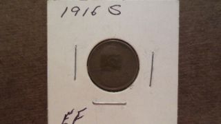 1916 - S,  Lincoln Cent photo