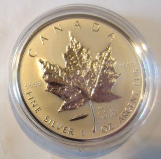 2005 Vj Day Silver Maple Leaf. . .  Vj Privy Coin. . .  999 Rare photo
