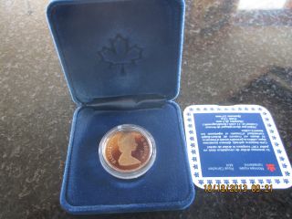 Canada 1987 Loonie $1 Dollar Proof Mintage 178120 First Year Coin photo