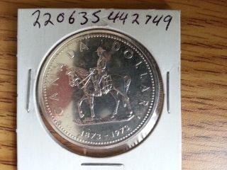 1973 Canada Silver Dollar - Grade.  See Pics. . photo