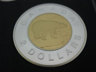 1997 Canadian Silver Proof Toonie ($2.  00) photo