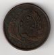 1837 1 Penny Canada Bank Token Fine Coin Rare No Period Km : Tn11 Coins: Canada photo 1