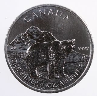 2011 Canada $5 Silver 