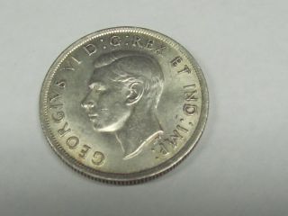 1937 Canada Silver Dollar Unc photo