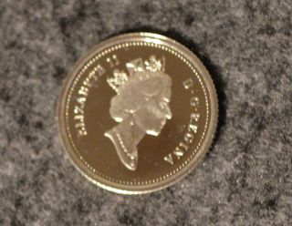 2003 Silver Proof - Canada Bluenose Dime Ten 10 Cent Coin - Elizabeth Ii (unc) photo