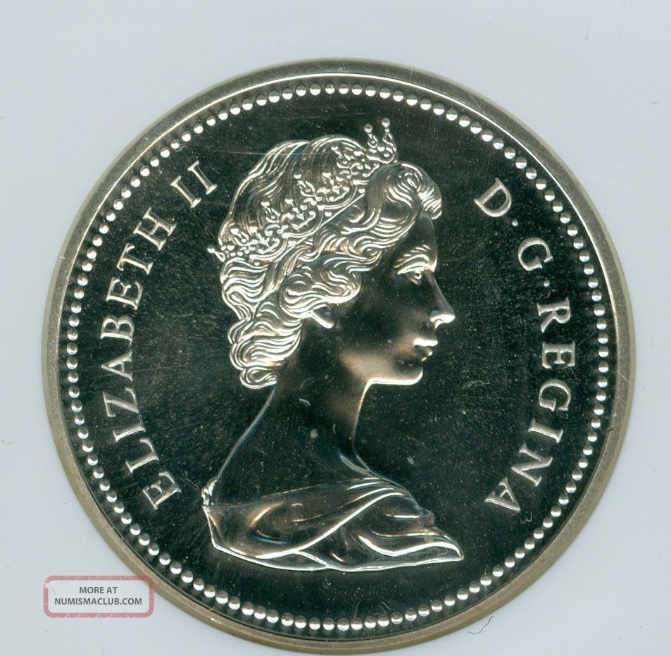 1975 Canada Calgary $1 Silver Dollar Ngc Sp68