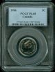 1986 Canada 5 Cents Pcgs Pl - 68 Finest Graded Rare Coins: Canada photo 1