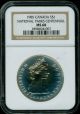 1985 Canada Silver $1 Dollar Ngc Ms68 2nd Finest Graded Coins: Canada photo 1