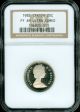 1985 Canada 25 Cents Ngc Pr - 69 Ultra Heavy Cameo Finest Graded. Coins: Canada photo 1