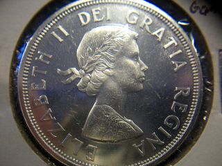 1964 Canada Silver Dollar Proof - Like Gem Bu photo
