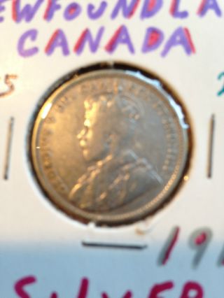 Canada / Newfoundland 1912 Silver 20 Cents - One Year Type Coin photo