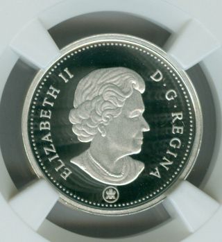 2012 Canada Silver 5 Cents Ngc Pr70 Ultra Heavy Cameo Finest Graded. photo