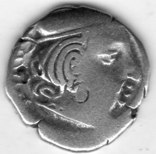 Rare Ancient Silver Drachm Coin Of Rudrasimha 1 178 - 197 Ce Westerm Kshatrapas photo