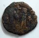 Coin Byzantium Follis Justin I.  Constantinople 518 - 527 Ad Bc 9 - 16 Coins: Ancient photo 4