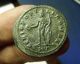 Large Roman Silvered Follis,  Diocletian,  295/6 A.  D,  9.  8g,  29mm,  Genius Reverse Coins & Paper Money photo 1