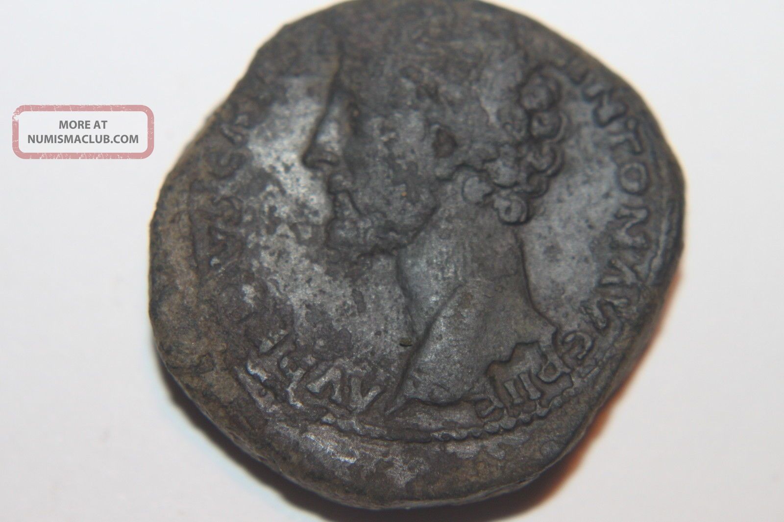 Ancient Roman Marcus Aurelius Sestertius Coin 2nd Century Ad