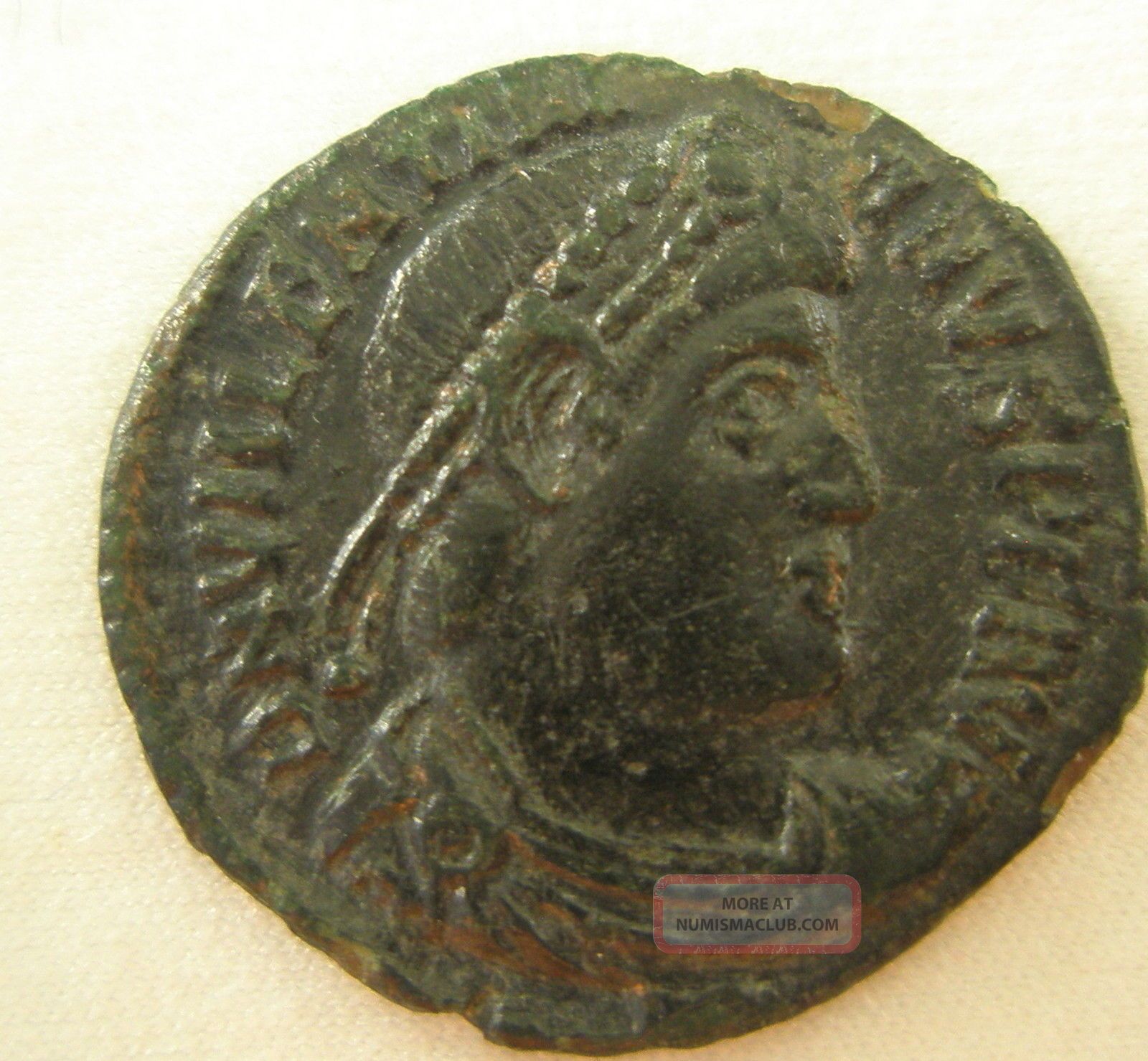 Ancient Rome Valentinian Ae3 Gloria Captive Chi Rho Siscia Ef Scarce