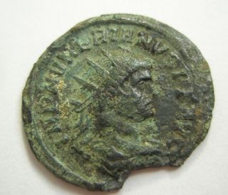 Ancient Rome Ae Antoninianus Numerian Providentia Ticinum Patina S38 photo