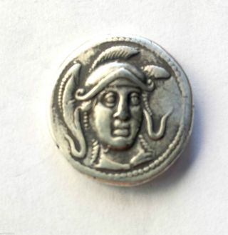 Medusa - Athens Silver Didrachm,  525 - 520 Bc photo