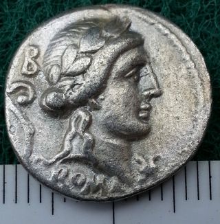 Silver Republican Coin To Identify,  Circa 300 - 27 Bc.  Rome,  Rare,  Very Fine photo