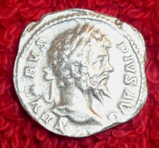 Roman Silver Denarius Septimius Severus 193 - 211 Ad (459) photo