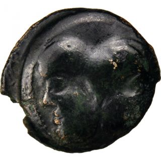 Suessons (region Of Suessons),  Bronze With Janiform Head photo