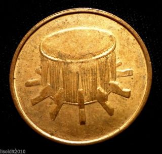 Malaysia,  2006 1 Sen,  Drum Flower Blossom Coin photo