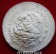 Mexico Silver Coin 1 Oz 1983 Libertad.  999 Fine Winged Victoria Eagle Snake Unc Mexico photo 11