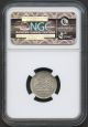 Egypt,  2 Piastres,  1920,  Silver,  Unc Ms - 62,  Ngc,  Ah 1338,  Rare Africa photo 1