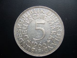 5 Deutsche Mark 1966f photo