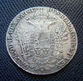 Austria / Silver 1/2 Thaler / Franc Ii.  / 1817 A photo