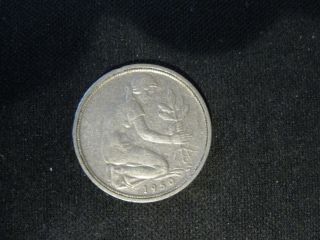 German - Democratic Republic 50 Pfennig,  1950 photo