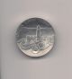 Israel 1967 5 Lirot Port Of Eilat Silver Unc Coin Middle East photo 1