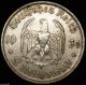 German Nazi Silver Coin 2 Rm 1934 E Garrison Church,  4 Swastikas W/d Germany photo 1