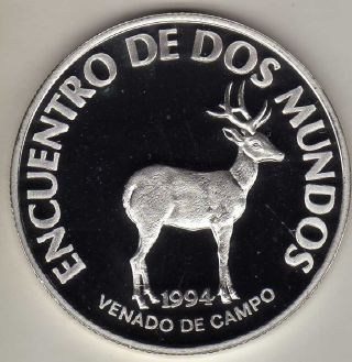 Uruguay 200 Pesos 1994,  Silver Unc. photo