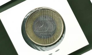 Hungary 2009 200 Forint Bi - Metallic Unc Coin photo