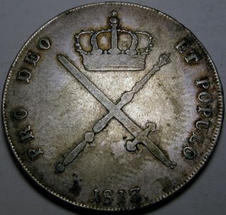 Bavaria (german State) 1 Thaler 1813 - Silver - Maximilian I.  Josef photo