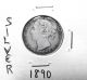 Silver 1890 Foundland 20 Cents Coin Coins: World photo 1