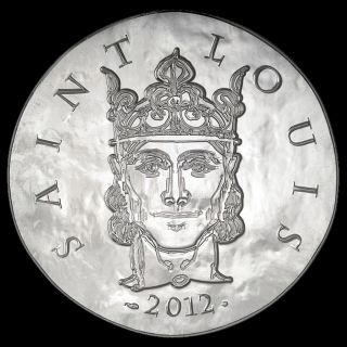 France 2012 Saint Louis 10 Euro Silver Proof Clovis To Republic Series photo
