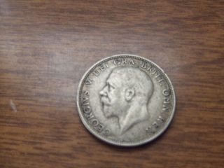 1935 Silver Florin Great Britain Coin photo
